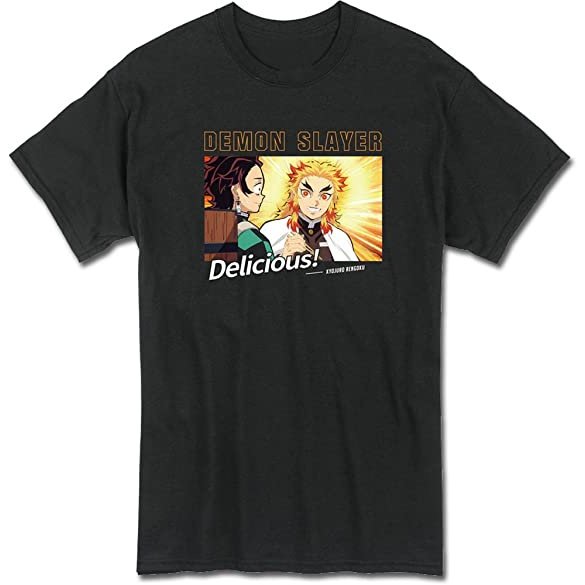 Demon Slayer The Movie: Mugen Train - Kyojuro Rengoku Eating T-Shirt