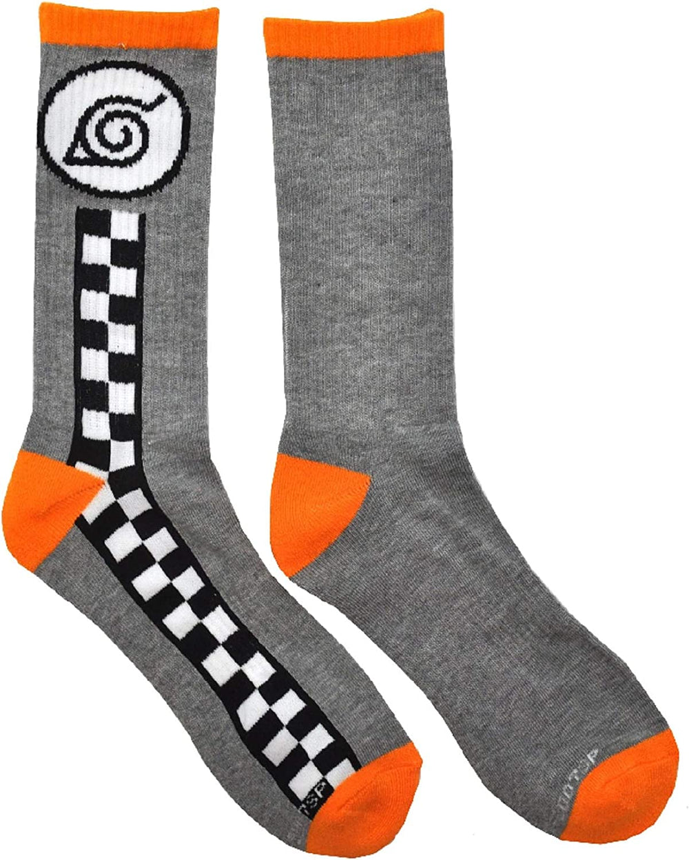Naruto Shippuden Hidden Leaf Village Anime Athletic Crew Socks