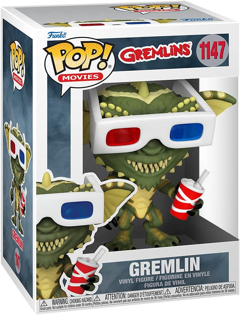 Funko Pop! Movies: Gremlins - Gremlin with 3D Glasses Vinyl Figure