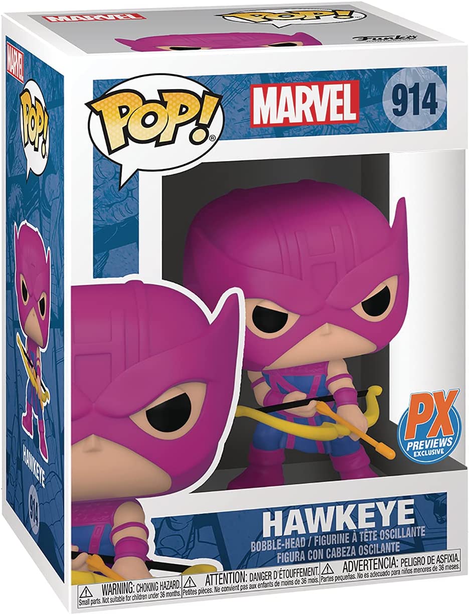 Funko Pop! Marvel Classic Hawkeye Exclusive Vinyl Figure