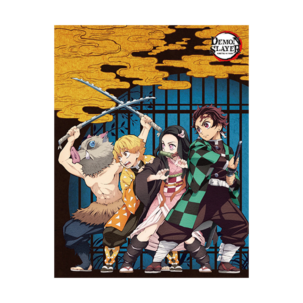 Demon Slayer - Key Art Sublimation Throw Blanket Great Eastern Entertainment