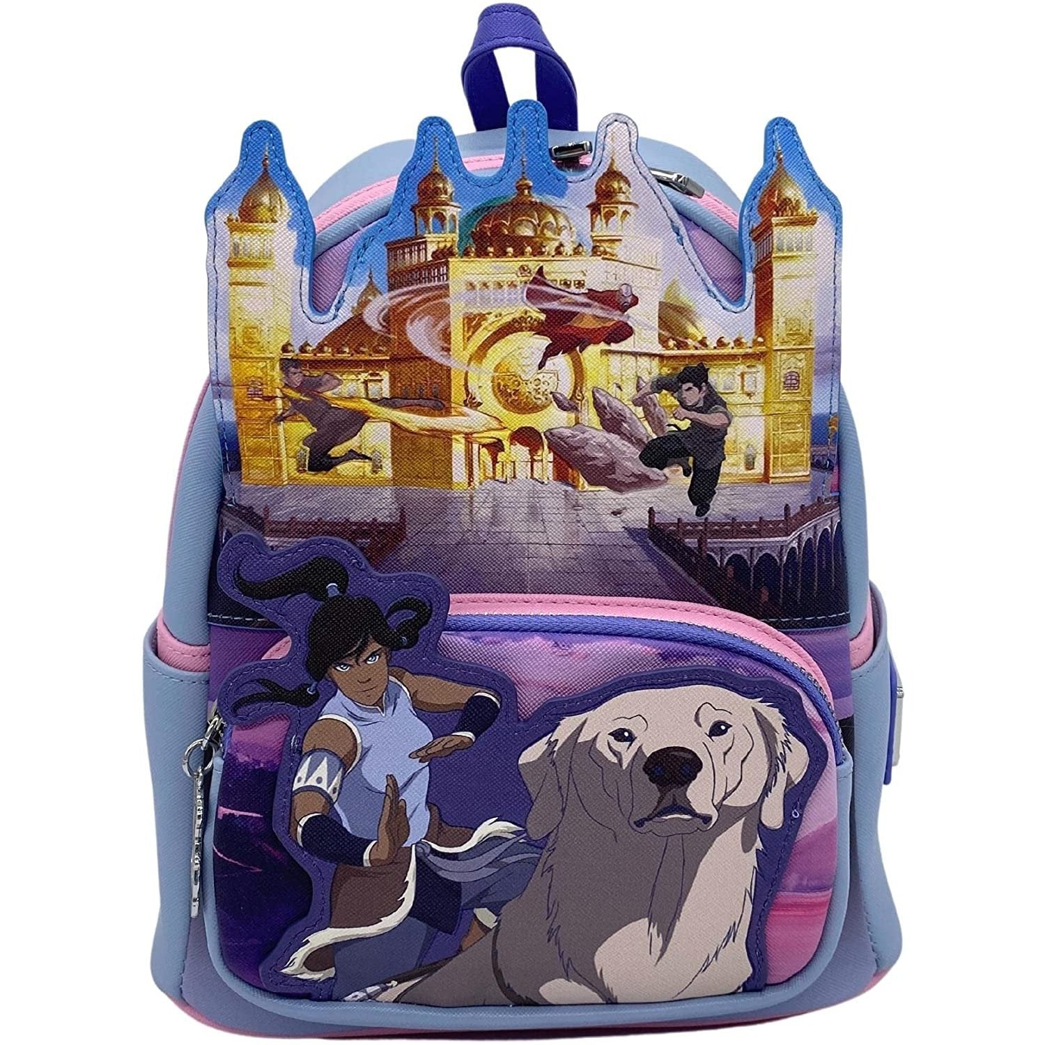 amazon mini shoulder backpack The Legend of Korra Double Strap Bag Purse – YourFavoriteTShirts Size:#14 Girls Floral Strawberry Pattern TOY Fishing Rod Catches backpacks purses