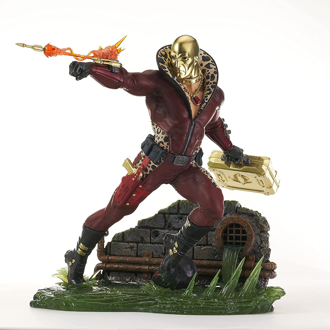 Diamond Select Toys G.I. Joe Gallery Profit Director Destro PVC Statue