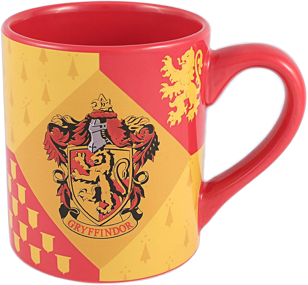 Harry Potter Gryffindor House Crest Ceramic Mug 14 Ounces