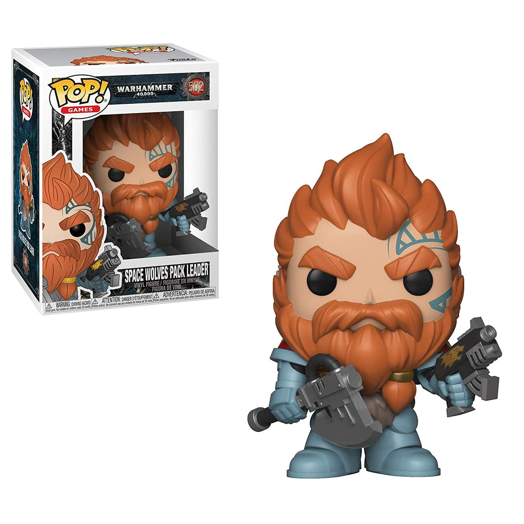 Funko Pop Games Warhammer 40,000 - Space Wolves Pack Leader Vinyl Figure