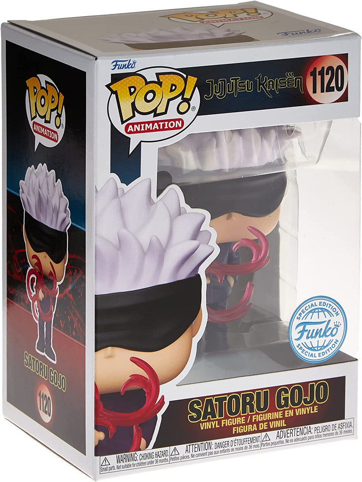 Funko Pop! Jujutsu Kaisen - Satoru Gojo Cursed Technique Reversal Red BoxLunch Exclusive