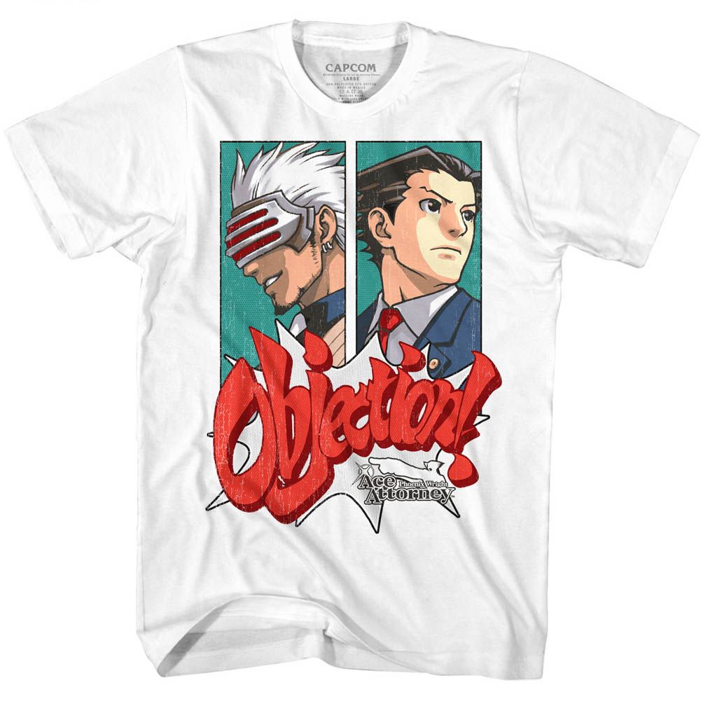 Ace Attorney - Objection 2 - Short Sleeve - Adult - T-Shirt