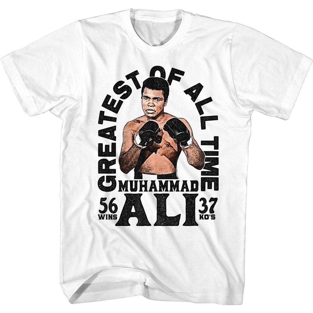 Muhammad Ali - 56 Win 37 Ko - Short Sleeve - Adult - T-Shirt