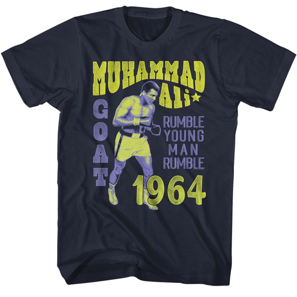 Muhammad Ali - Rumble Young Man Rumble - Short Sleeve - Adult - T-Shirt