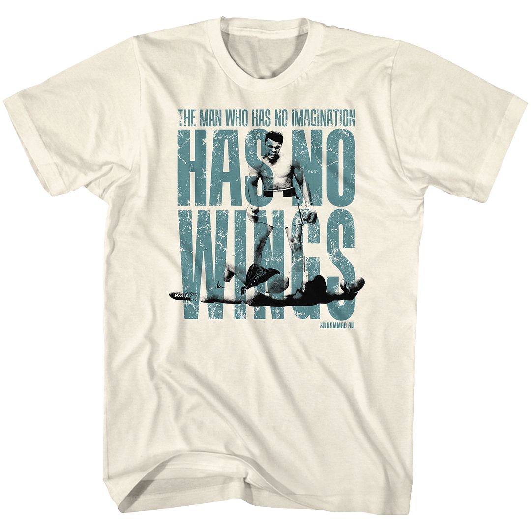 Muhammad Ali - Wings - Short Sleeve - Adult - T-Shirt