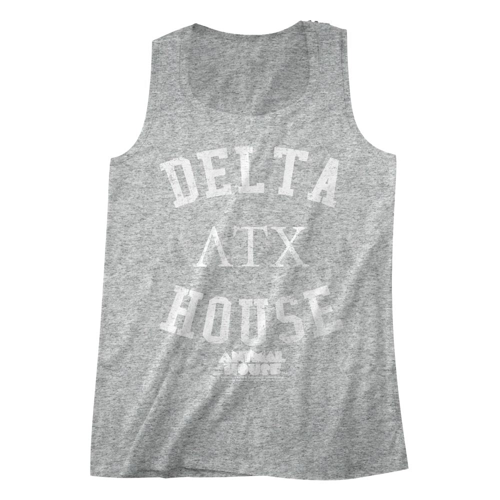 Animal House - Delta House - Sleeveless - Heather - Adult - Tank Top