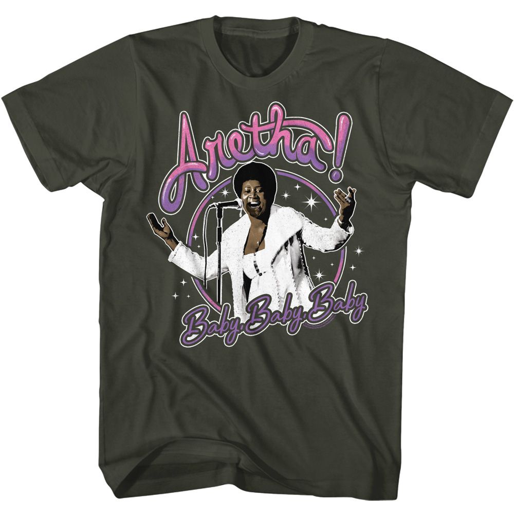 Aretha - Baby Baby Baby - Short Sleeve - Adult - T-Shirt