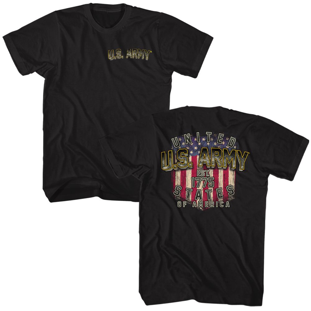 Army - Flag - Short Sleeve - Adult - T-Shirt