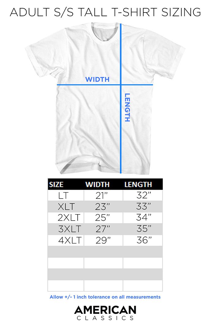 Powertown - Kerry Von Erich Texas - Black Front Print Short Sleeve Adult T-Shirt