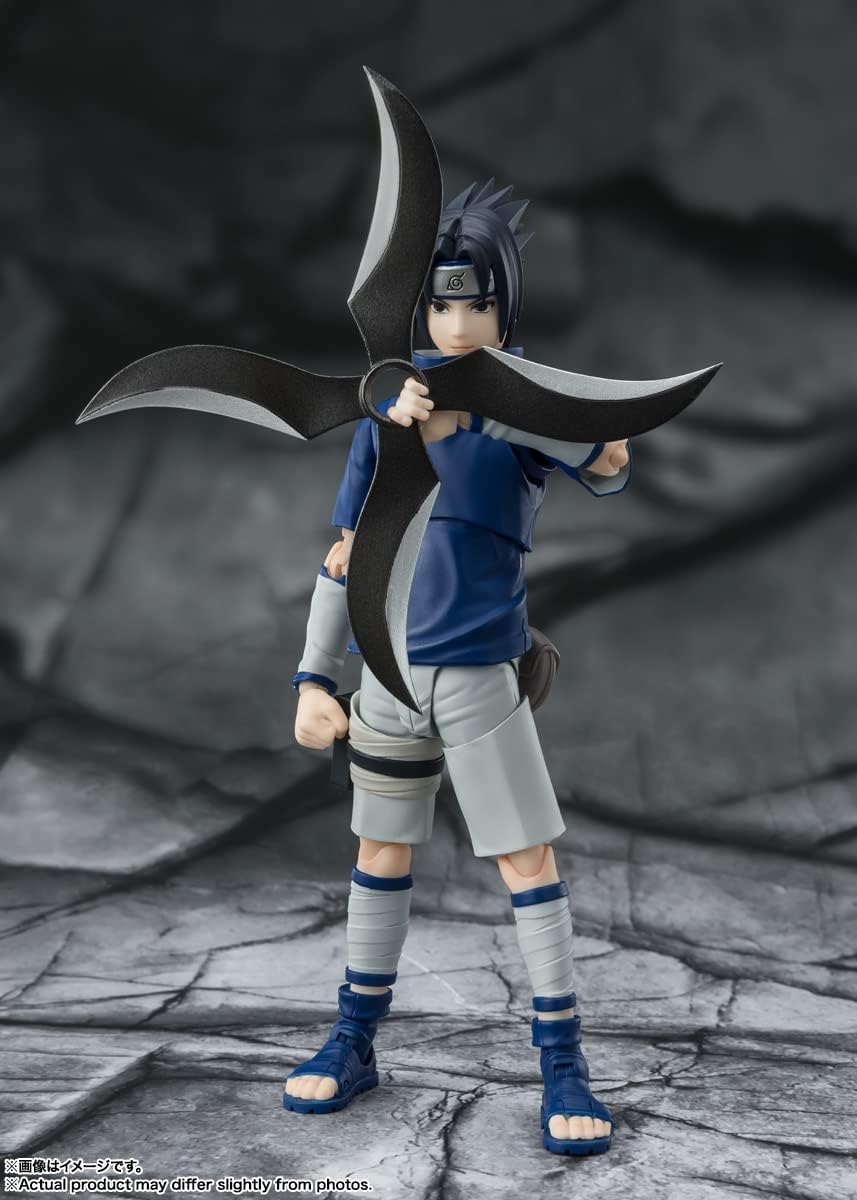 TAMASHII NATIONS Sasuke Uchiha Ninja Prodigy of The Uchiha Clan Bloodline Naruto Bandai Spirits S.H.Figuarts