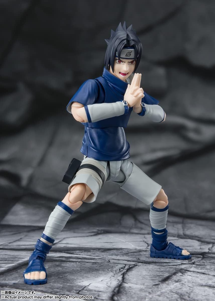 TAMASHII NATIONS Sasuke Uchiha Ninja Prodigy of The Uchiha Clan Bloodline Naruto Bandai Spirits S.H.Figuarts