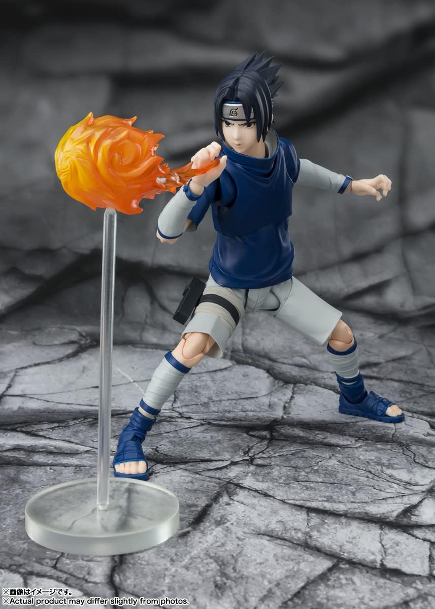 TAMASHII NATIONS Sasuke Uchiha Ninja Prodigy of The Uchiha Clan Bloodline Naruto Bandai Spirits S.H.Figuarts