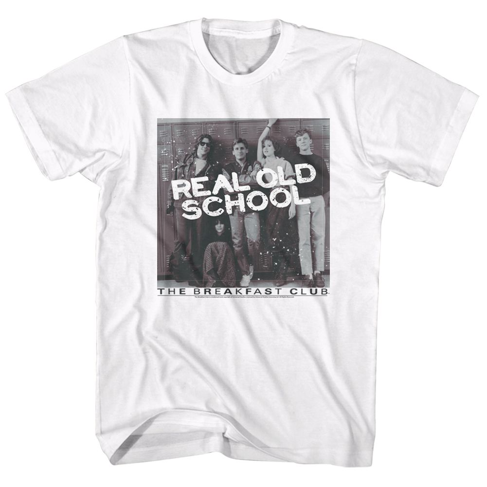Breakfast Club - Real Old School - Short Sleeve - Adult - T-Shirt