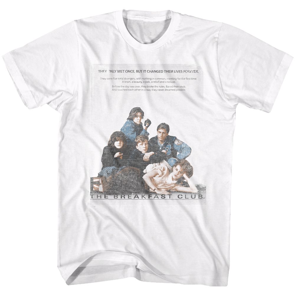 Breakfast Club - Poster - Short Sleeve - Adult - T-Shirt