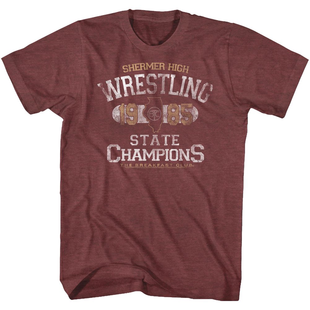 Breakfast Club - State Champ - Short Sleeve - Heather - Adult - T-Shirt