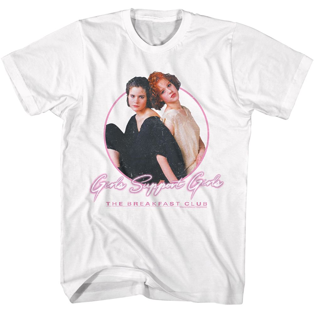 Breakfast Club - Girls Support Girls - Short Sleeve - Adult - T-Shirt