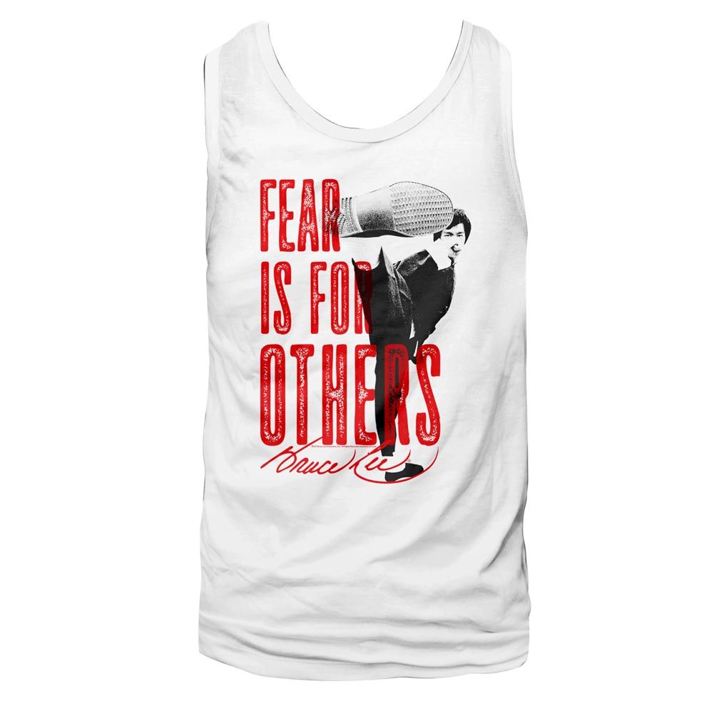 Bruce Lee - Fear - Sleeveless - Adult - Tank Top