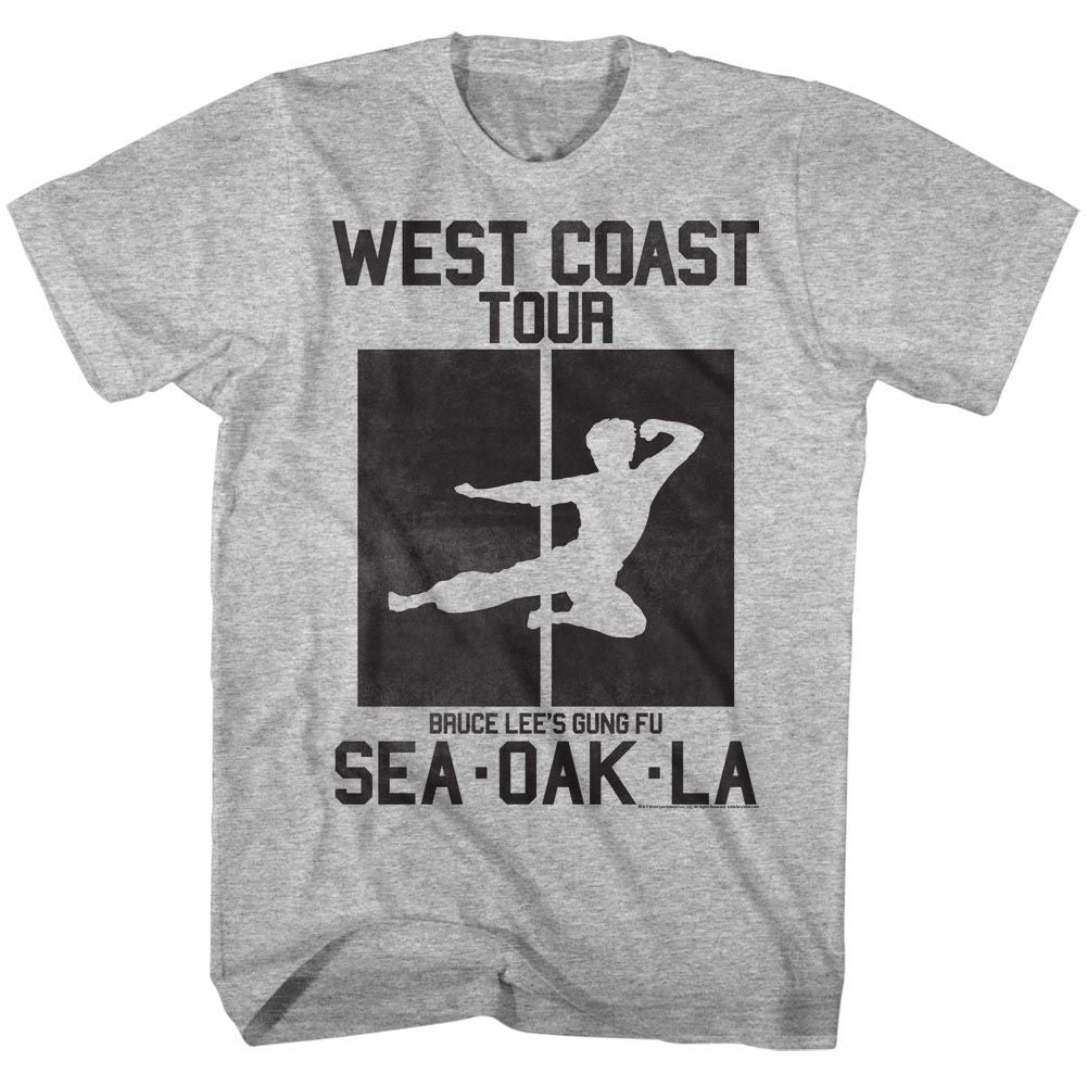 Bruce Lee - All City - Short Sleeve - Heather - Adult - T-Shirt