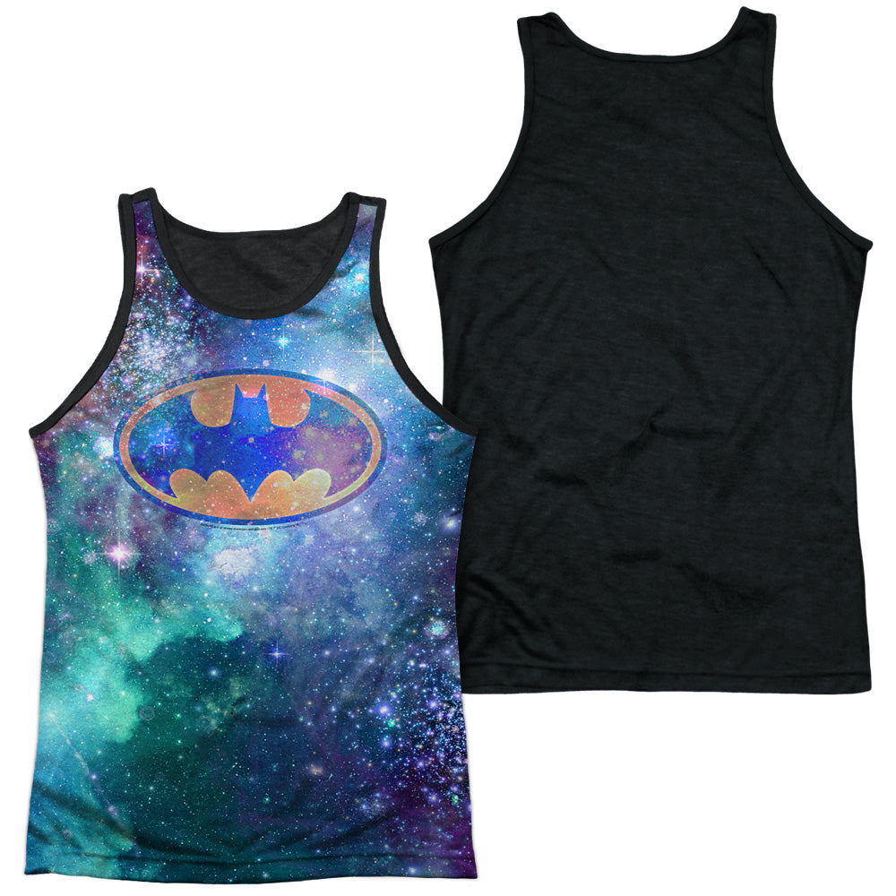 Batman Galaxy And Symbol Logo DC Comics Sublimation Adult Tank Top