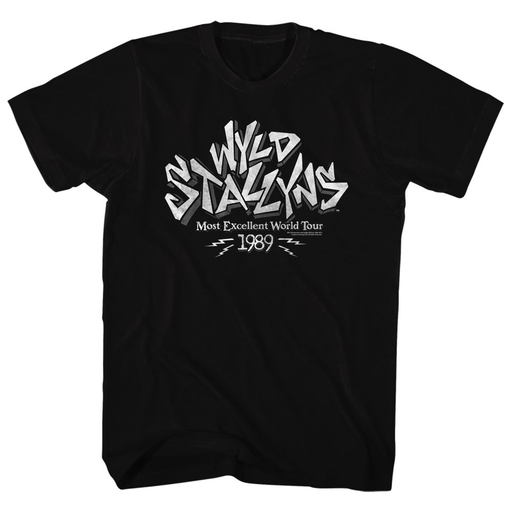 Bill And Ted - World Tour - Short Sleeve - Adult - T-Shirt