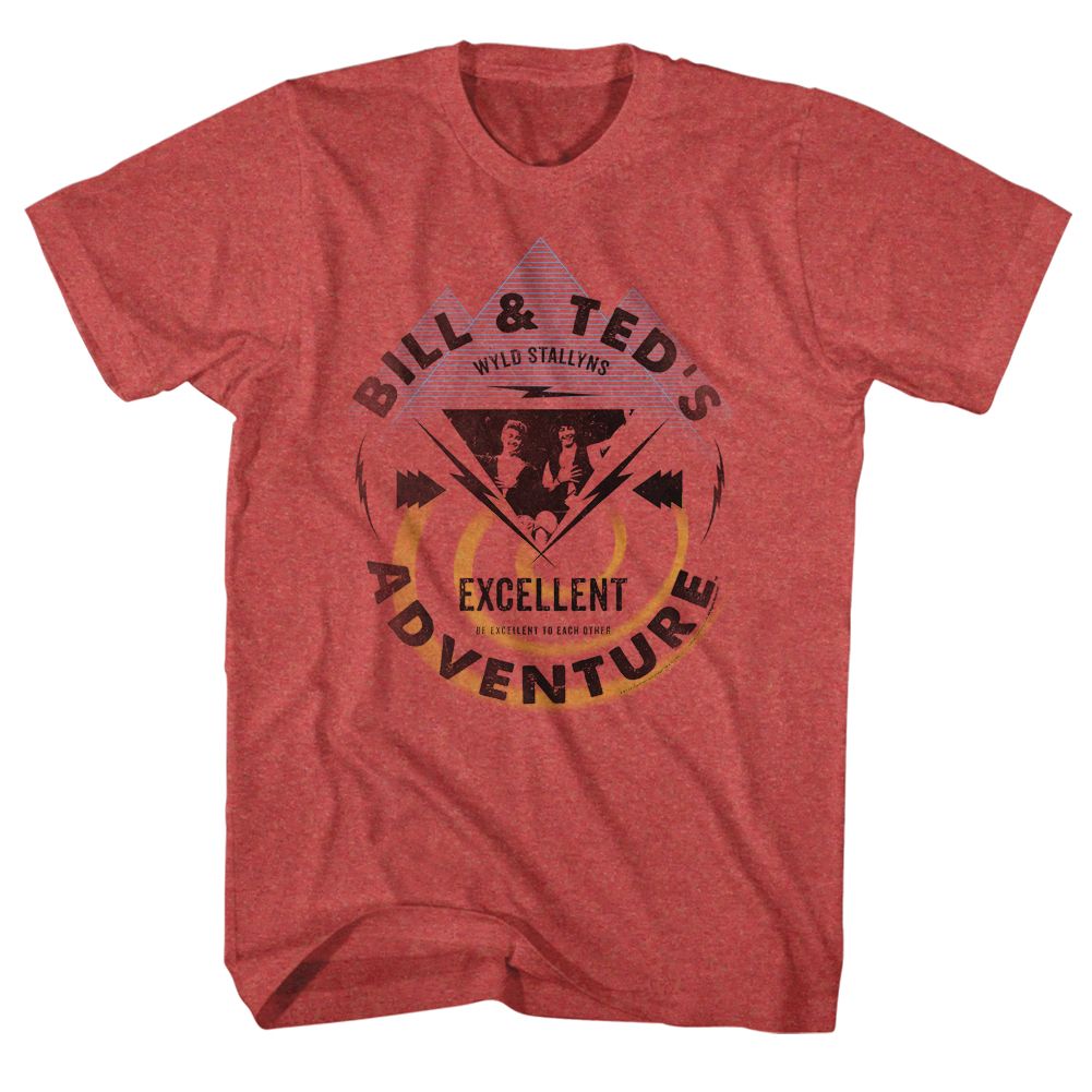 Bill And Ted - Bolt - Short Sleeve - Heather - Adult - T-Shirt