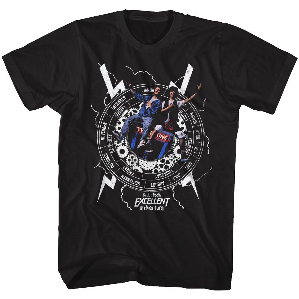Bill And Ted - Back To Time - Short Sleeve - Adult - T-Shirt
