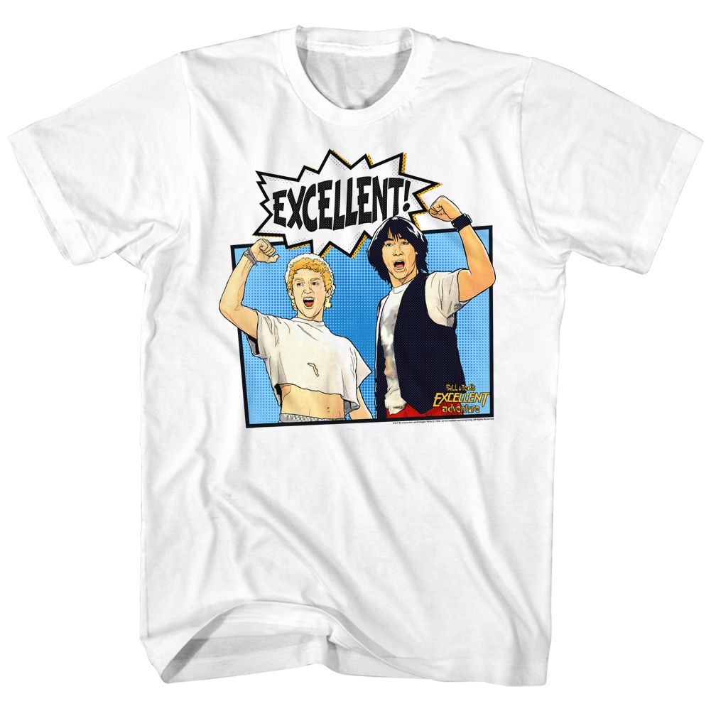 Bill And Ted - Comic - Short Sleeve - Adult - T-Shirt