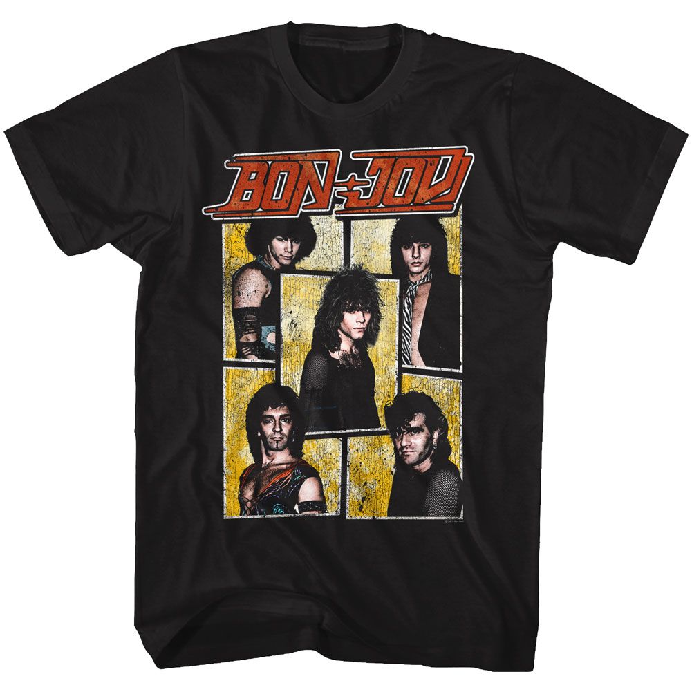 Bon Jovi - Livin On A Prayer - Short Sleeve - Adult - T-Shirt