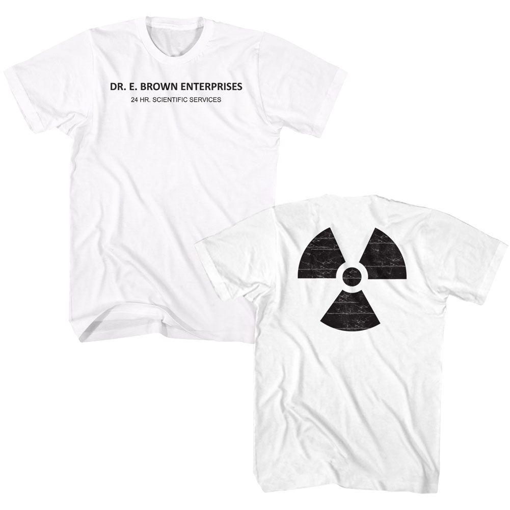 Back To The Future - Dr. Brown Enterprises - Short Sleeve - Adult - T-Shirt