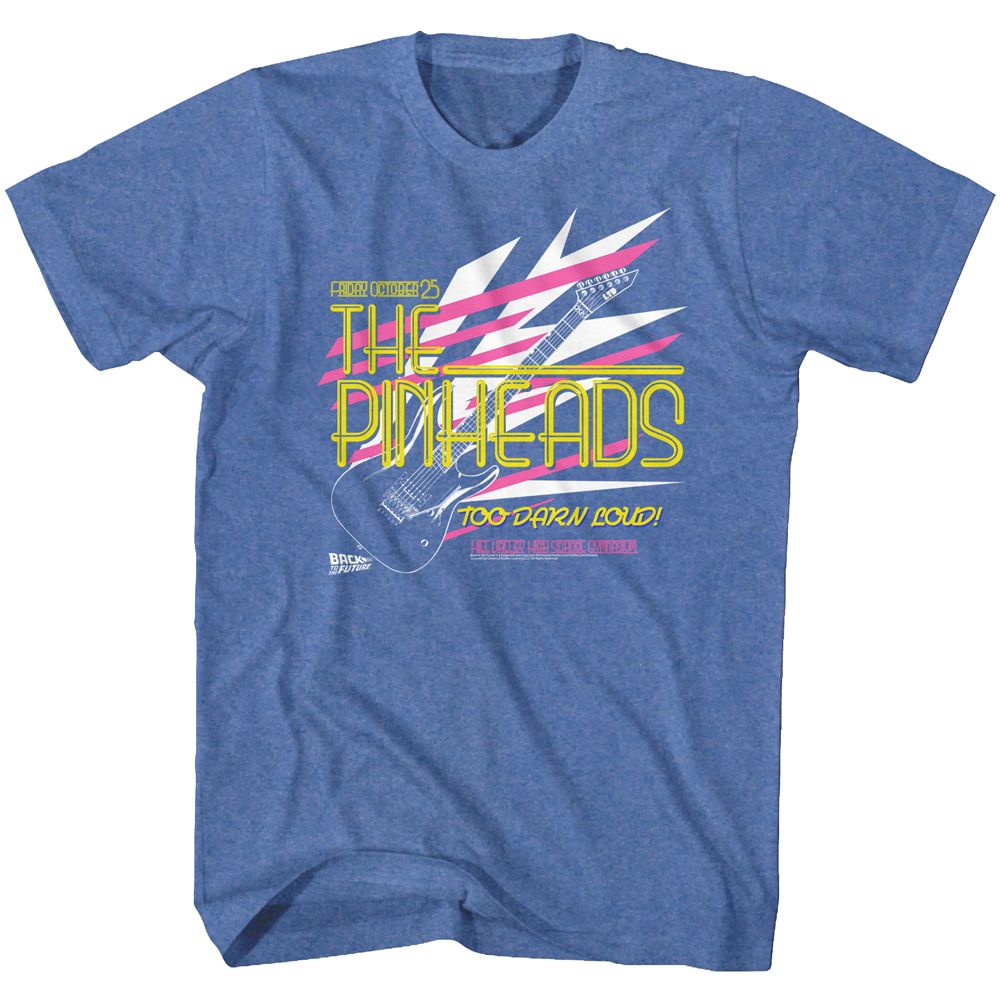 Back To The Future - Pinhead - Short Sleeve - Heather - Adult - T-Shirt