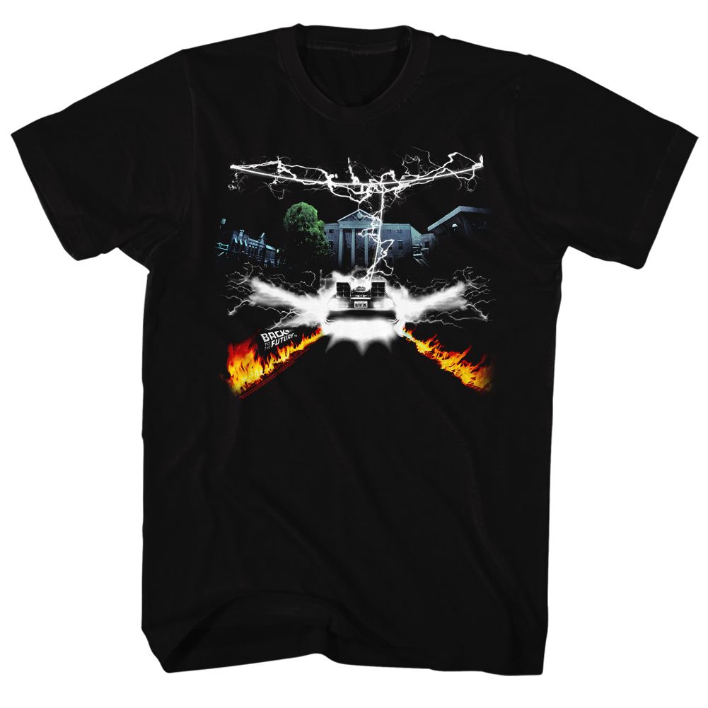 Back To The Future - Collage - Short Sleeve - Adult - T-Shirt