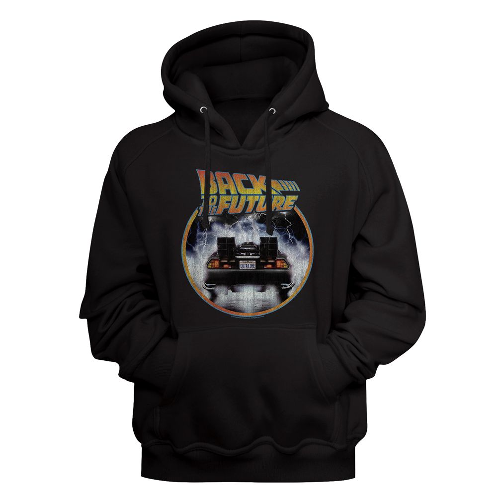 Back To The Future - Back To The Back - Long Sleeve - Adult - Hoodie