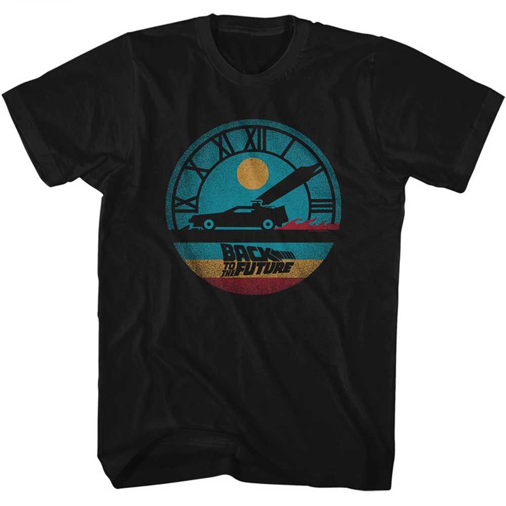 Back To The Future - Circular Time - Short Sleeve - Adult - T-Shirt