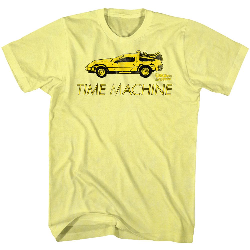 Back To The Future - Delorean 2 - Short Sleeve - Heather - Adult - T-Shirt