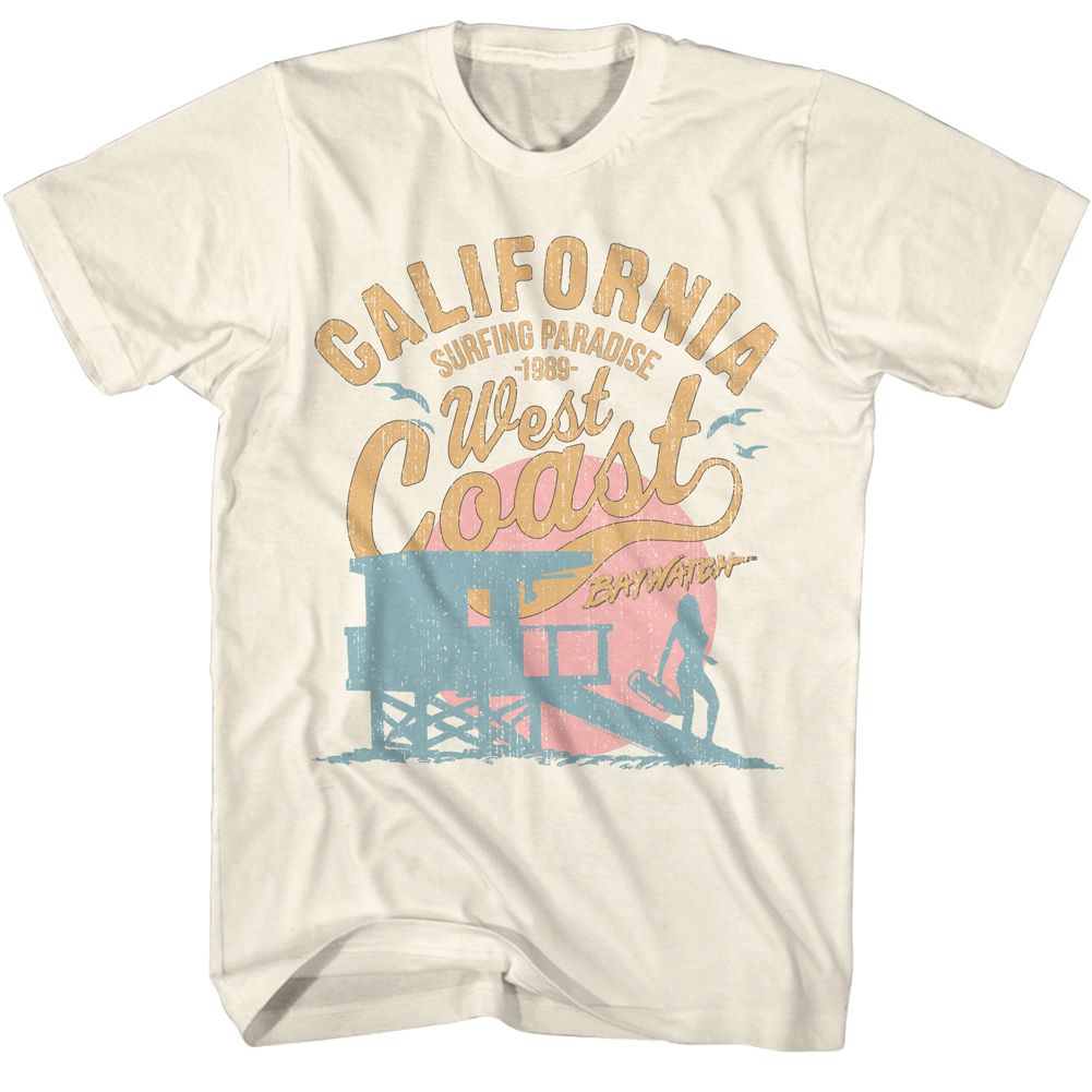 Baywatch - Baywatch West Coast - Short Sleeve - Adult - T-Shirt