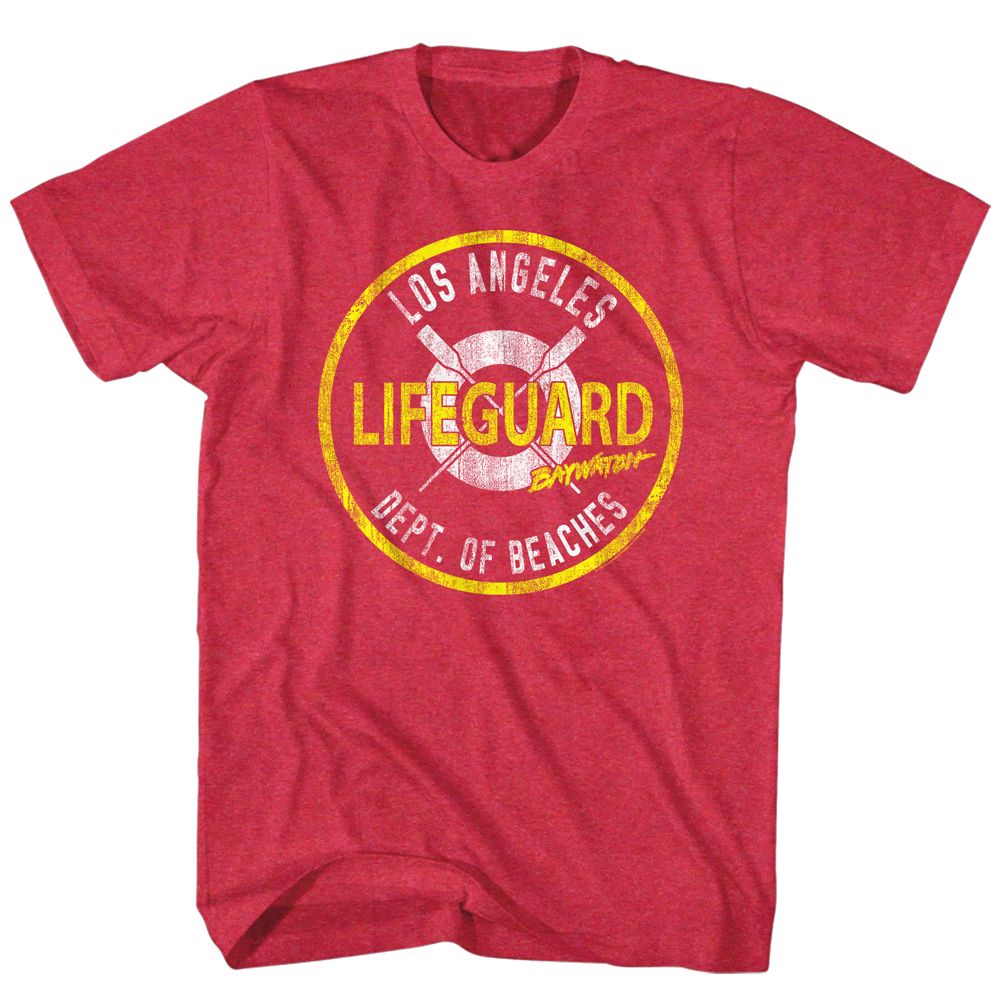 Baywatch - Floatie - Short Sleeve - Heather - Adult - T-Shirt