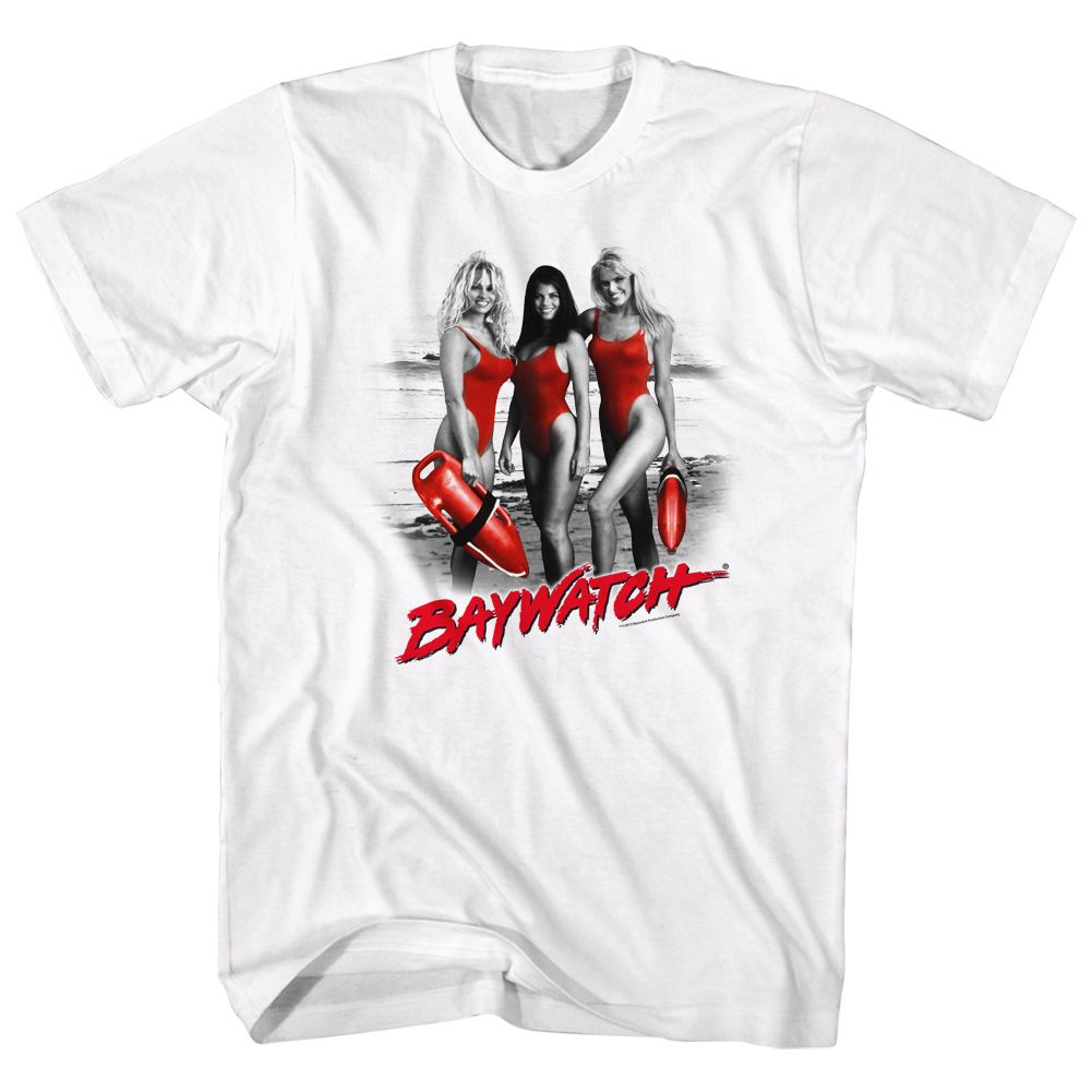 Baywatch - Red Red Red - Short Sleeve - Adult - T-Shirt