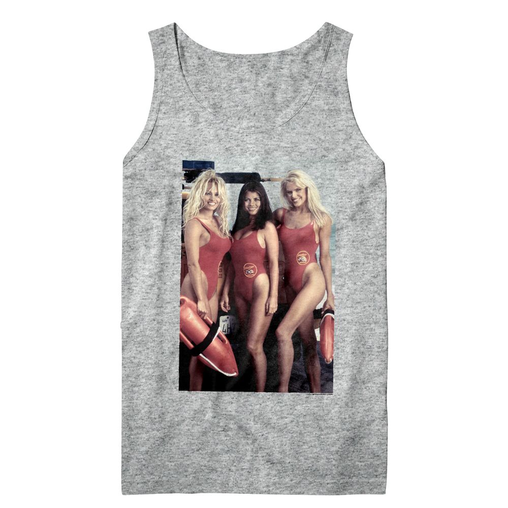 Baywatch - Girls - Sleeveless - Heather - Adult - Tank Top