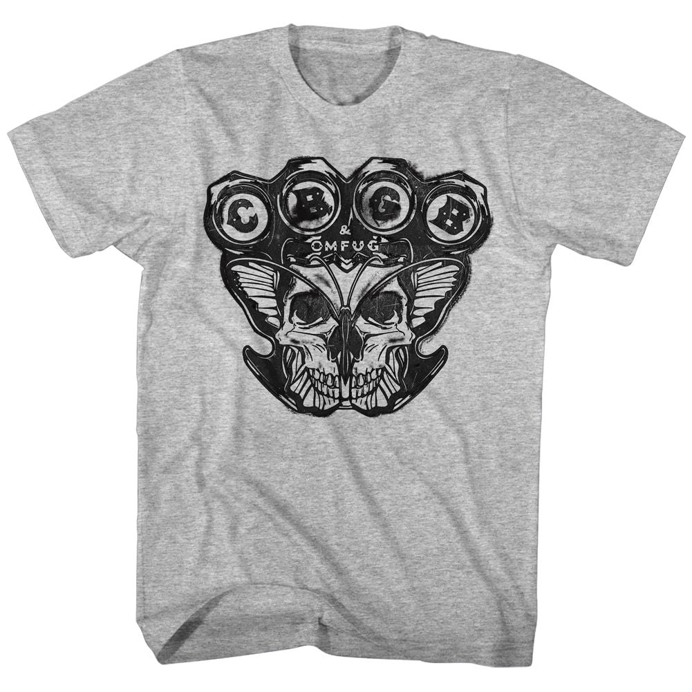 CBGB - Bone Knuckles - Short Sleeve - Heather - Adult - T-Shirt