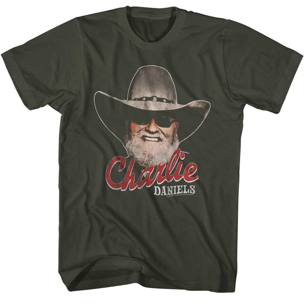 Charlie Daniels Band - Smiling Charlie - Short Sleeve - Adult - T-Shirt