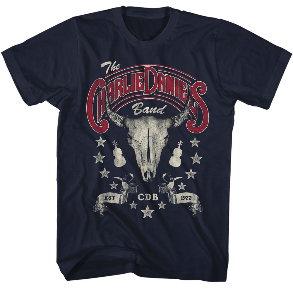 Charlie Daniels Band - Est 1972 - Short Sleeve - Adult - T-Shirt