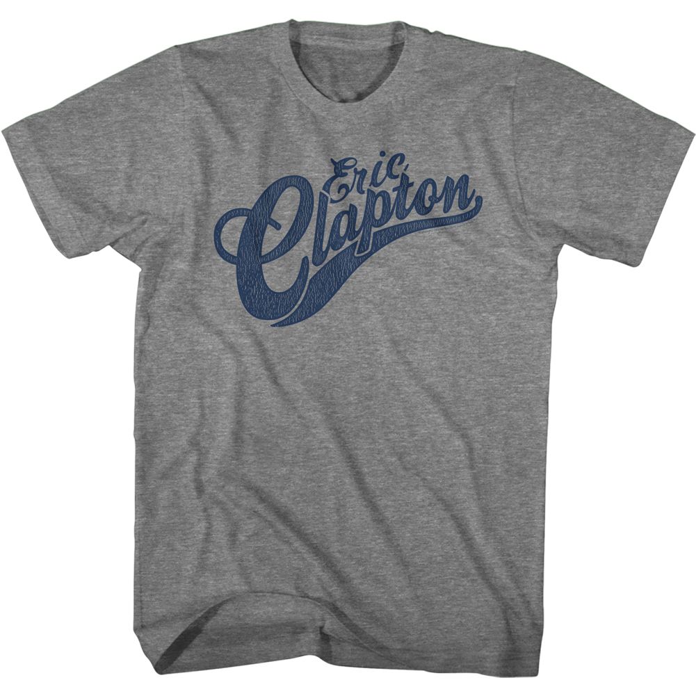 Eric Clapton - Clapton & Swoosh - Short Sleeve - Heather - Adult - T-Shirt
