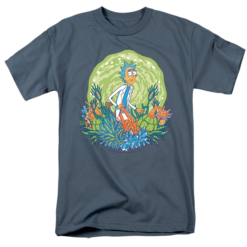 Rick And Morty - Ricktanical Rick - Adult T-Shirt