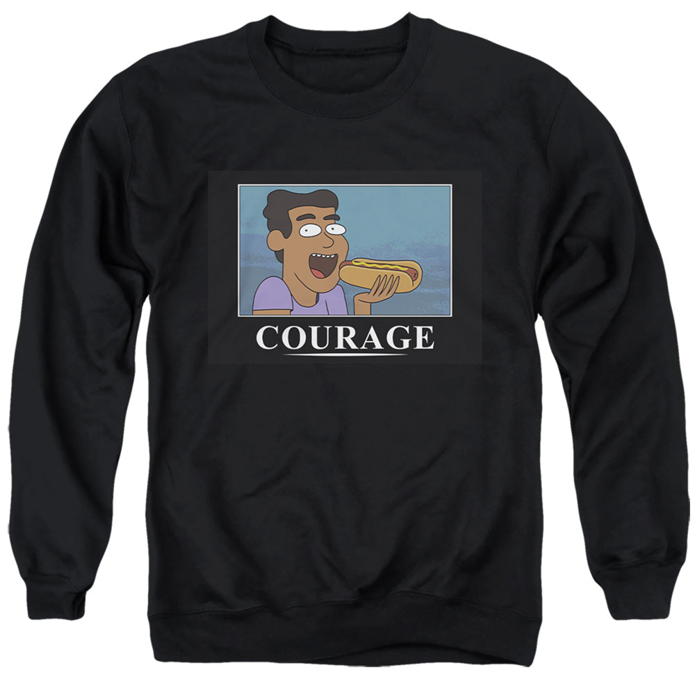 Rick And Morty - Courage Poster - Adult Sweatshirt