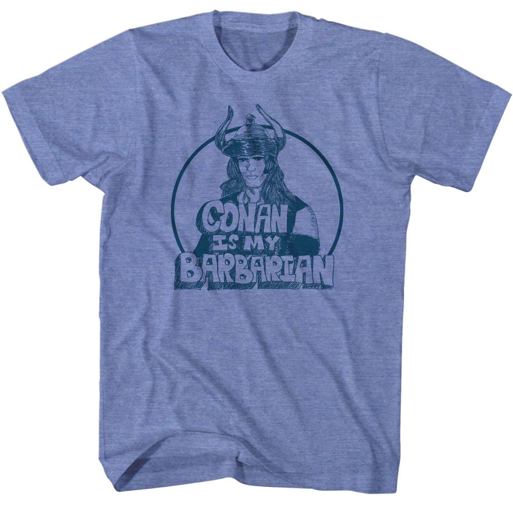 Conan - My Barbarian - Short Sleeve - Heather - Adult - T-Shirt